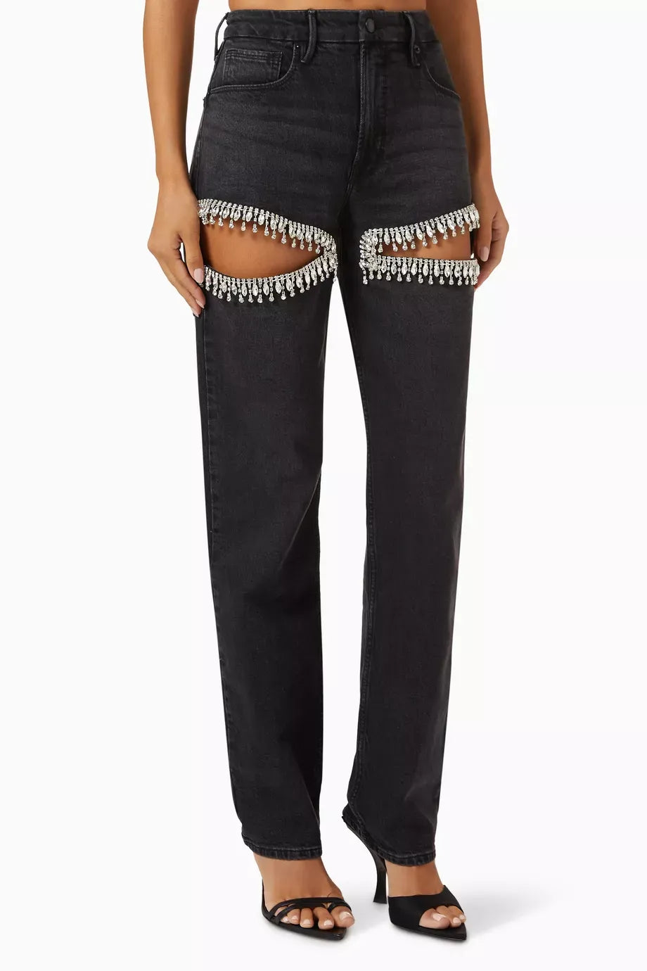 Thale | Krystall Splitt Jeans
