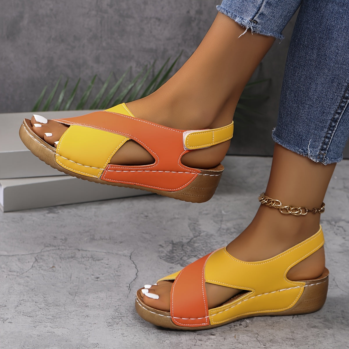 Sara | Chic og Komfortabel Ultra-Flatt Ortopedisk Sandal