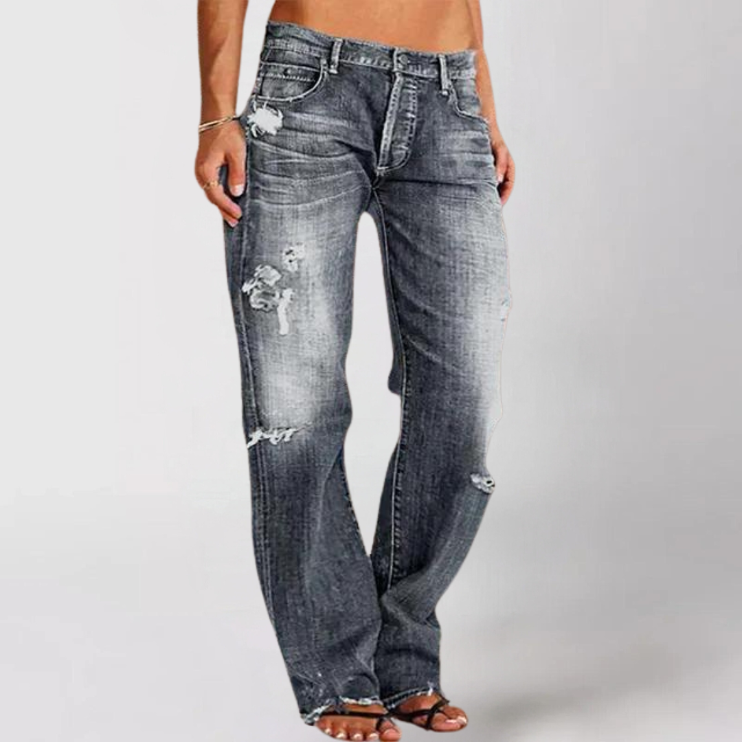 Elina | Løse Denim Jeans for Kvinner