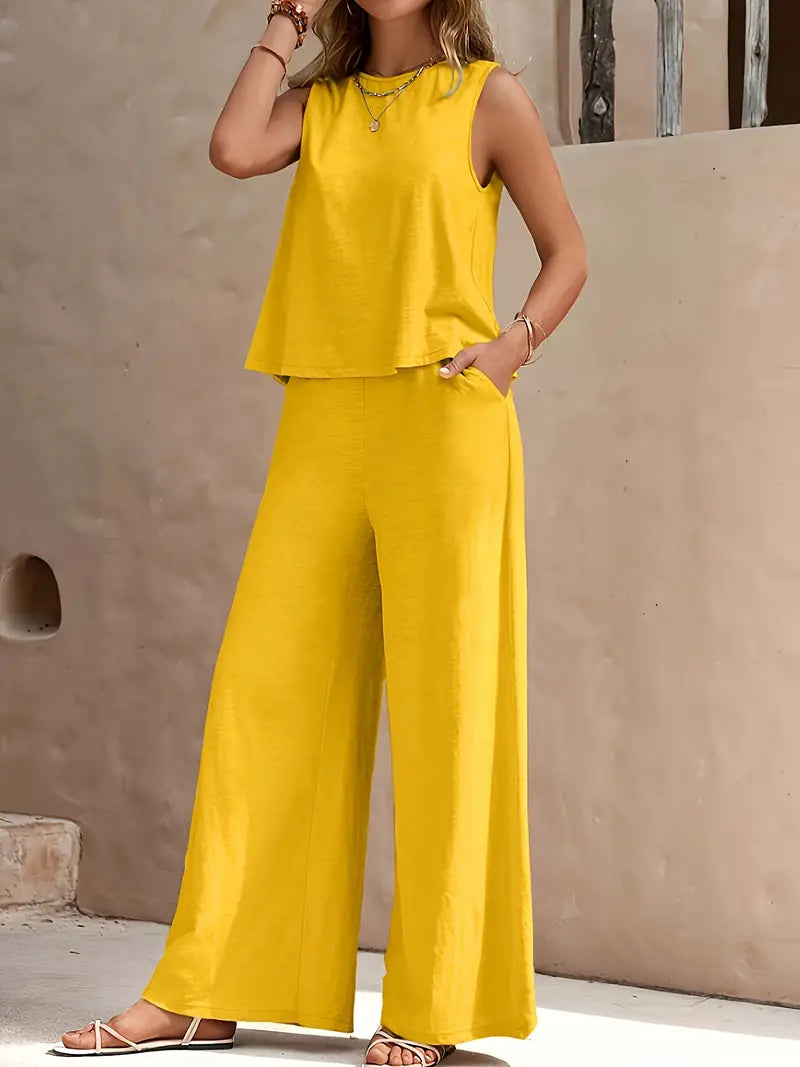 Laila | Elegant og Komfortabel To-Delt Sett