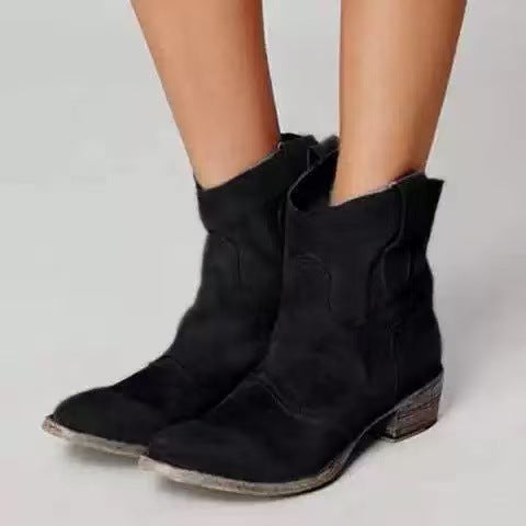 Carlotta | Suede Støvletter Premium