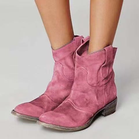 Carlotta | Suede Støvletter Premium