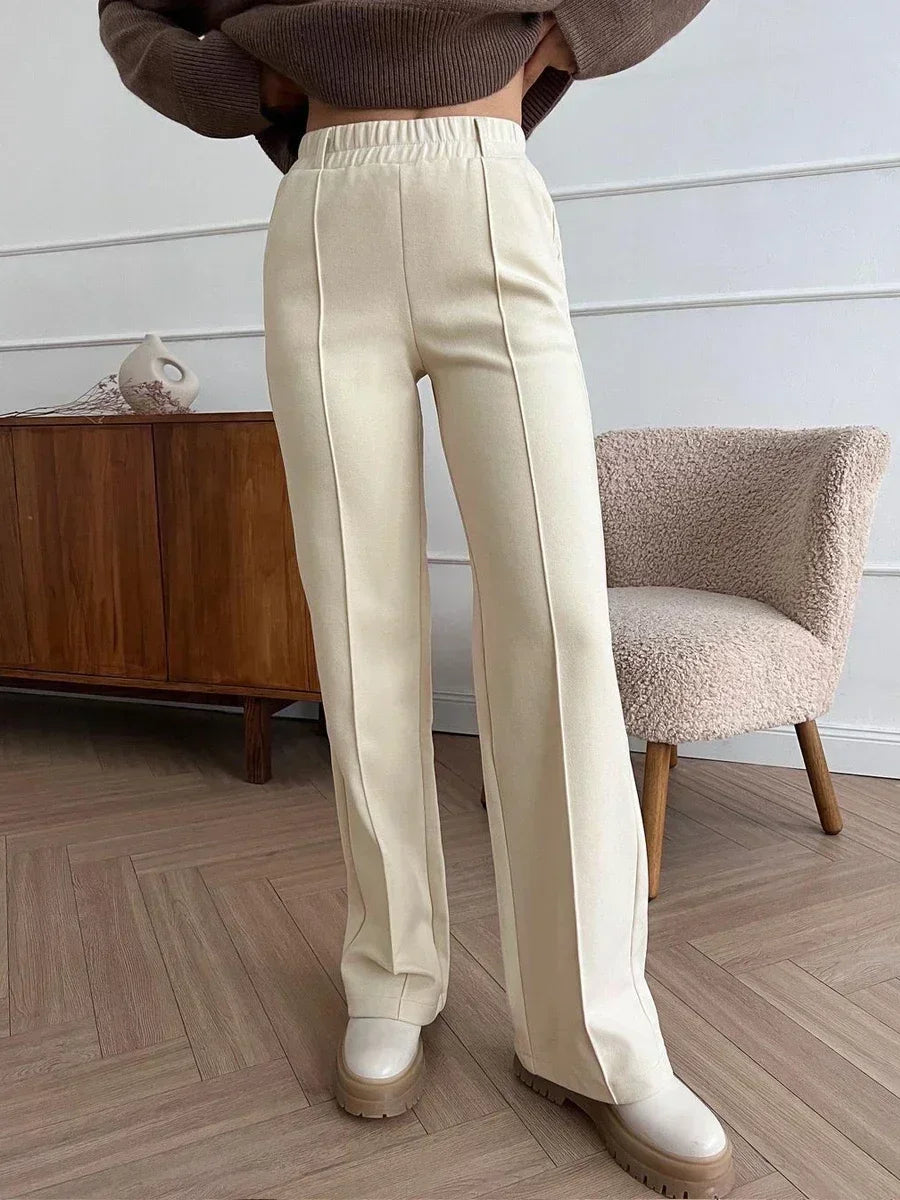 Martine | Elegant elastisk midjebukse