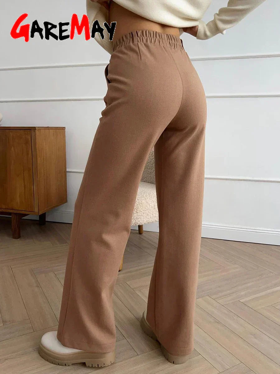 Martine | Elegant elastisk midjebukse