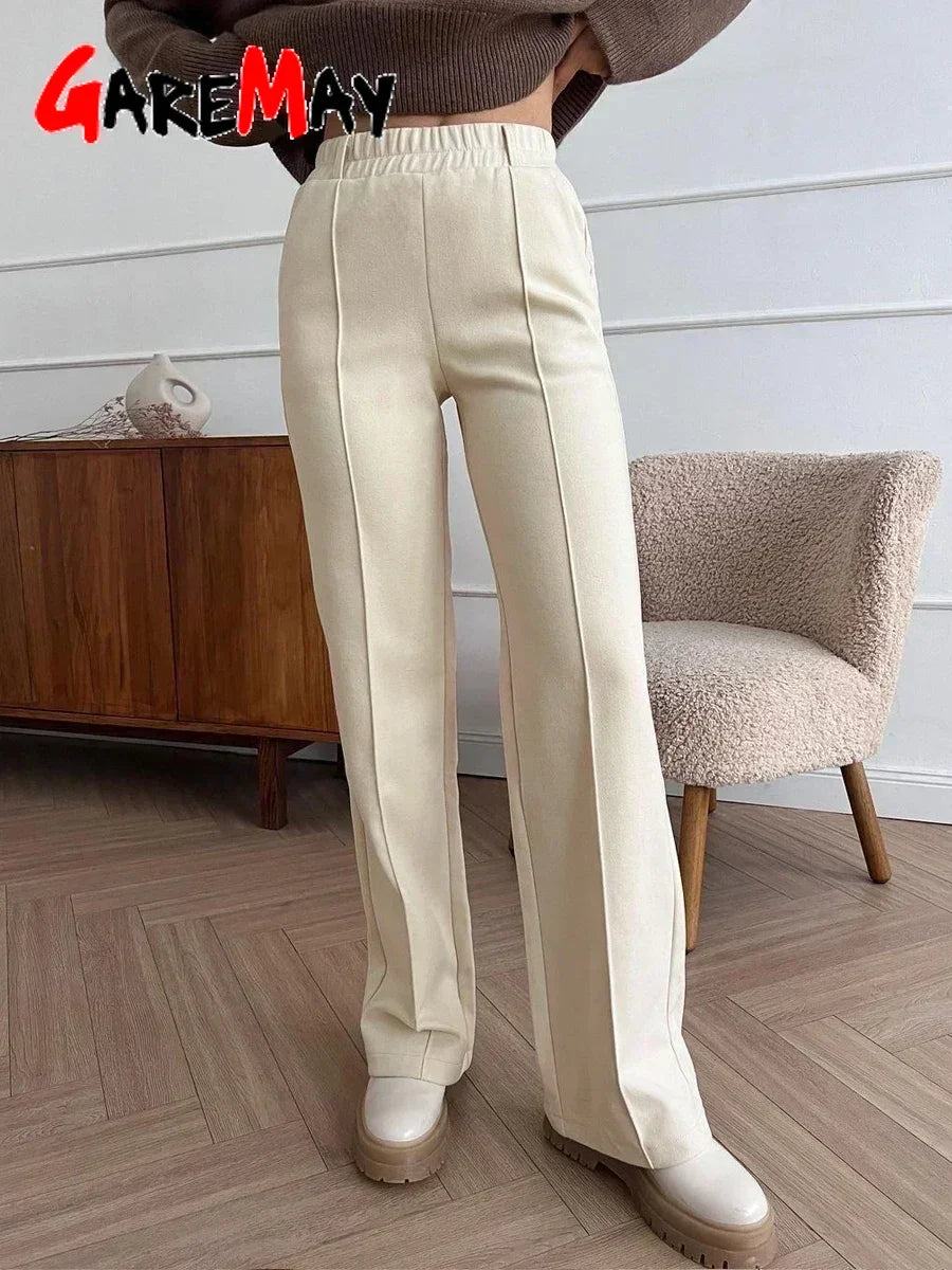 Martine | Elegant elastisk midjebukse