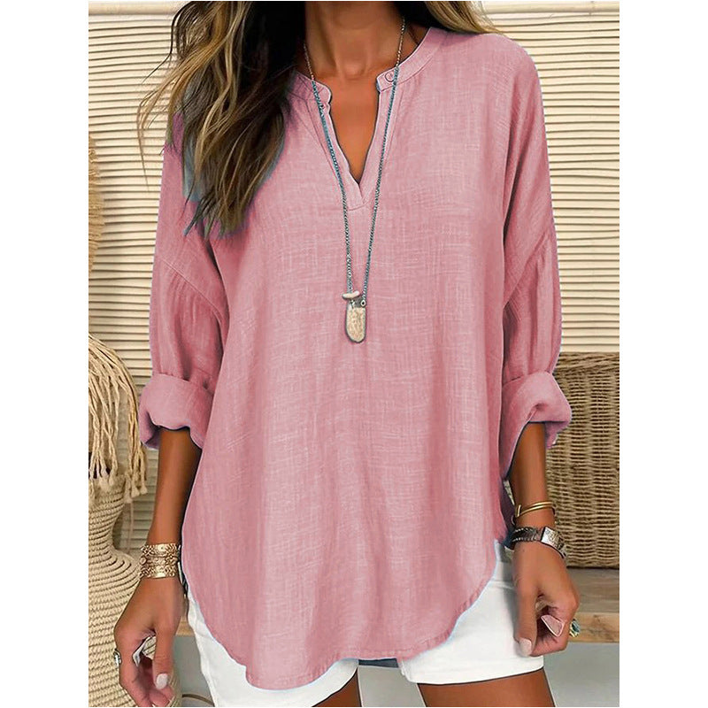 Moa | Chic V-hals Bluse