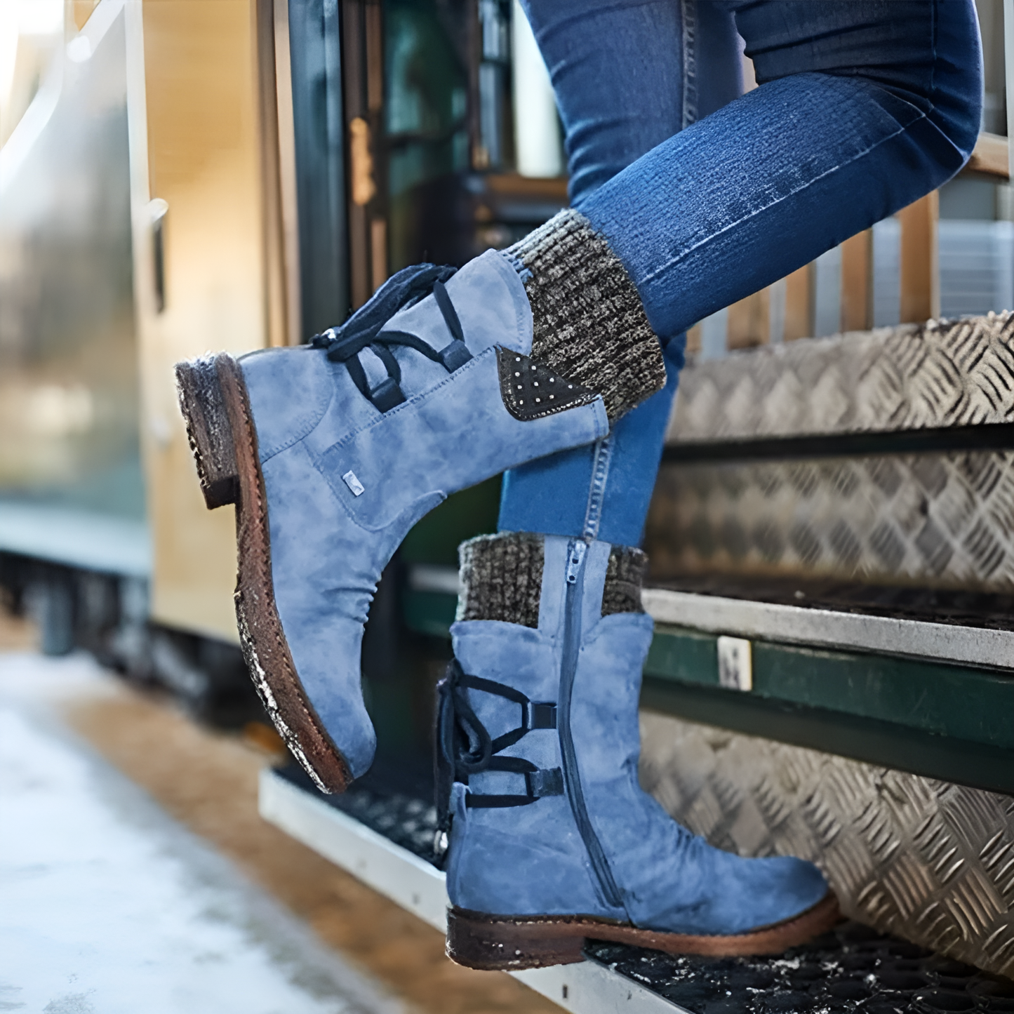 Kaya | Komfortable & Midt-leg Snø Boots