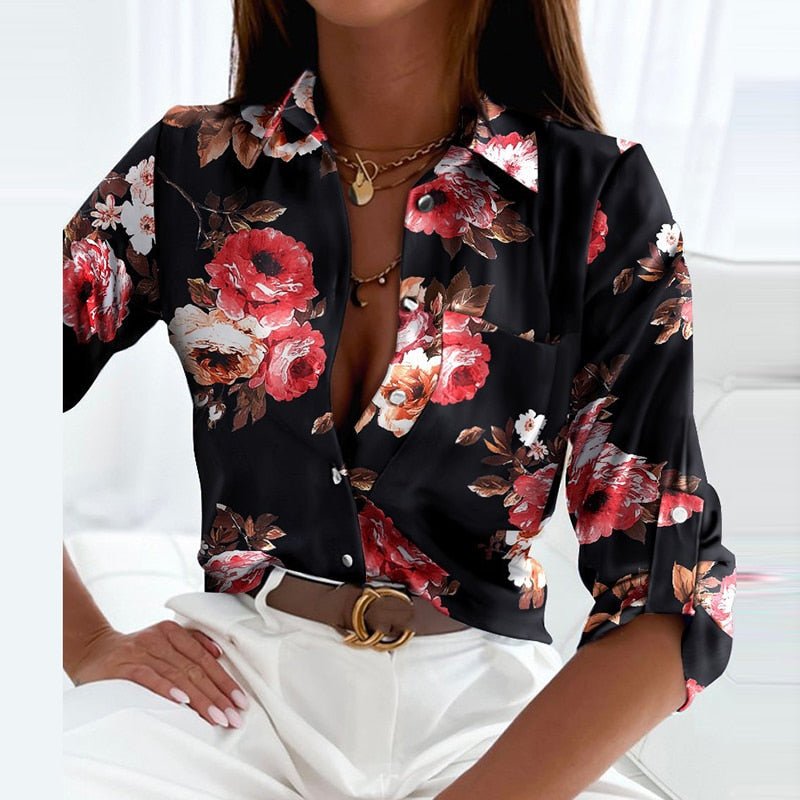 Eldbjørg | Elegant Bluse med Krage