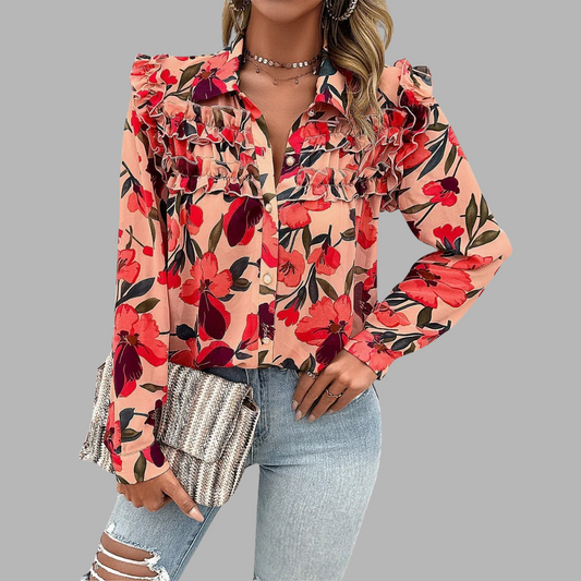 Beate | Elegant Langermet Topp for Kvinner