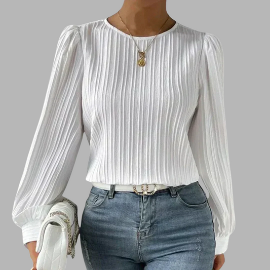 Anette | Chic Satengbluse