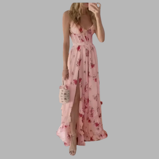 Merete | Elegant blomsterkjole
