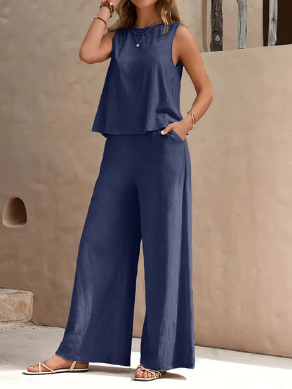 Laila | Elegant og Komfortabel To-Delt Sett