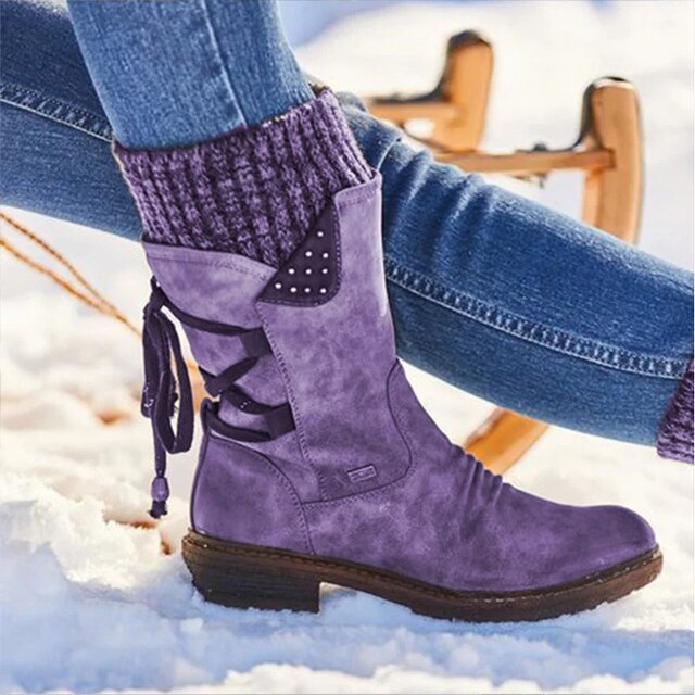 Kaya | Komfortable & Midt-leg Snø Boots