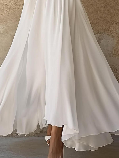 Elisabeth | Vintage lanterne ermeløs maxi kjole