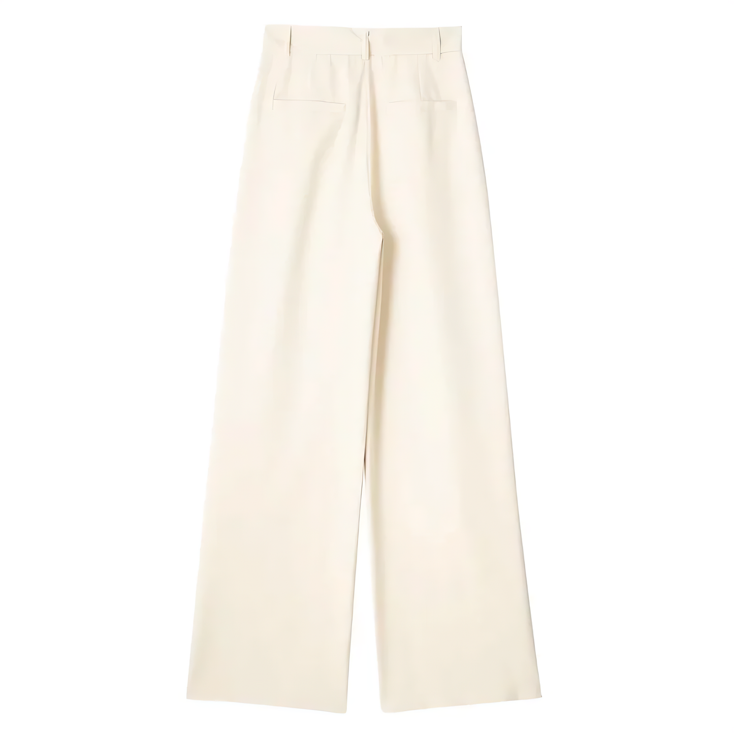 Ine | Elegant Ecru Vide Bukser