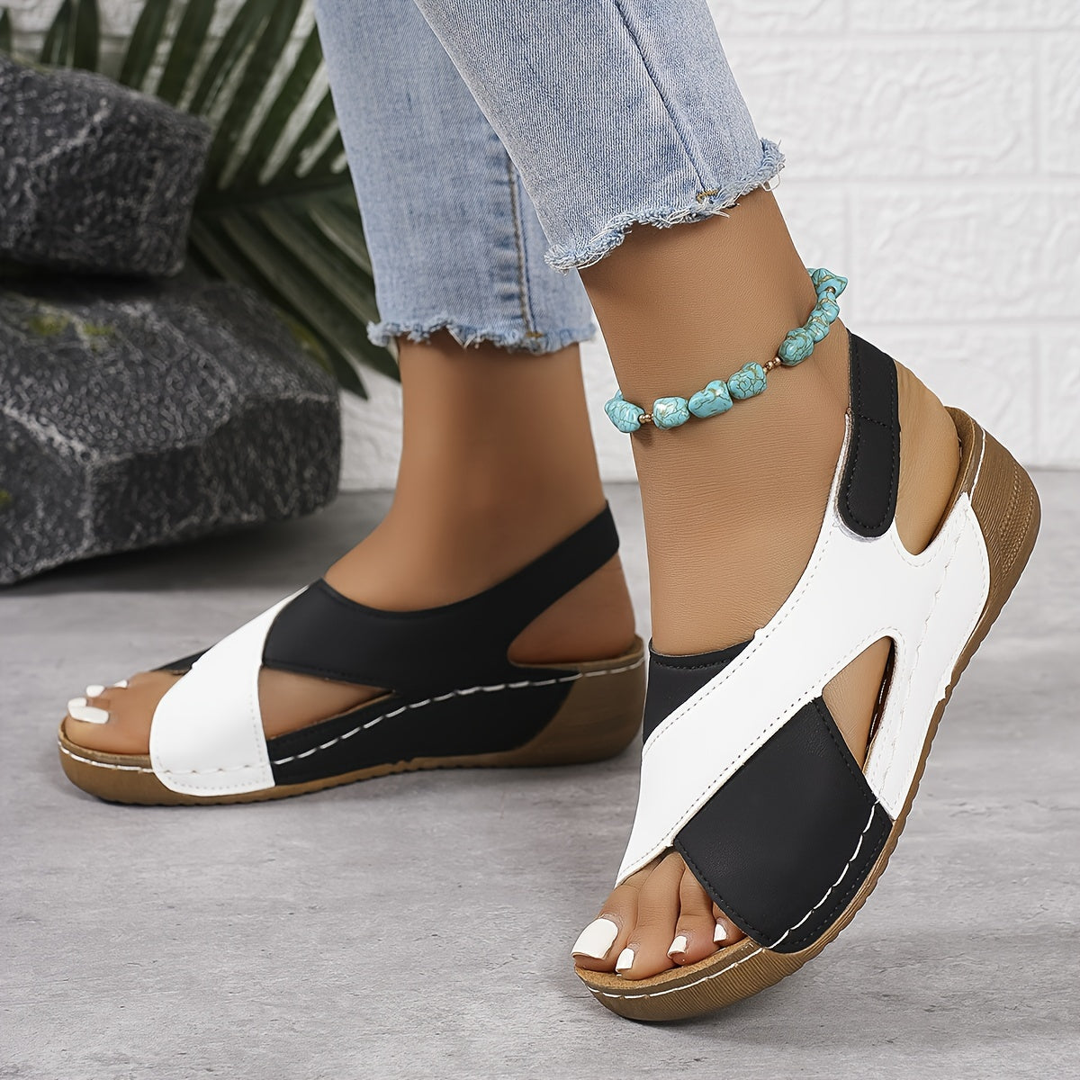 Sara | Chic og Komfortabel Ultra-Flatt Ortopedisk Sandal