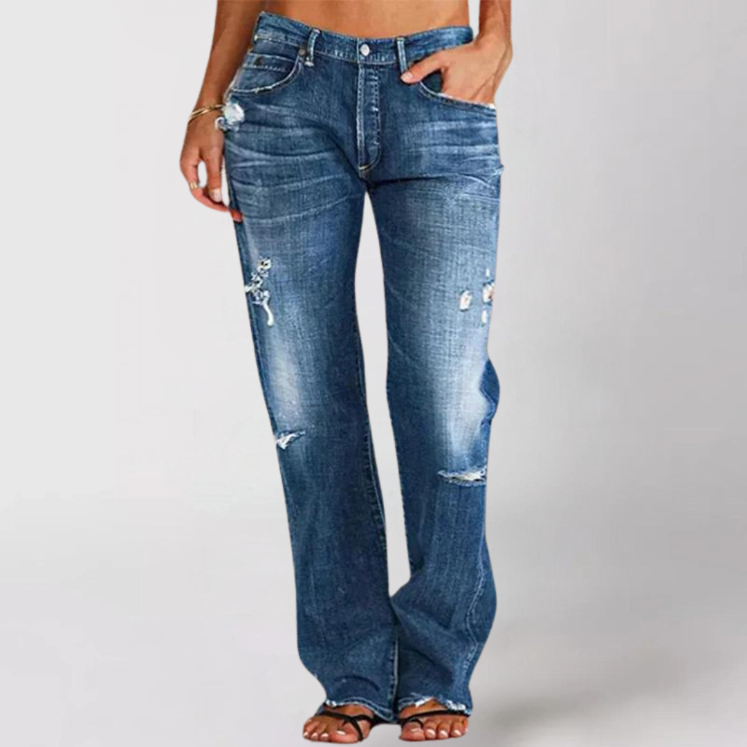 Elina | Løse Denim Jeans for Kvinner