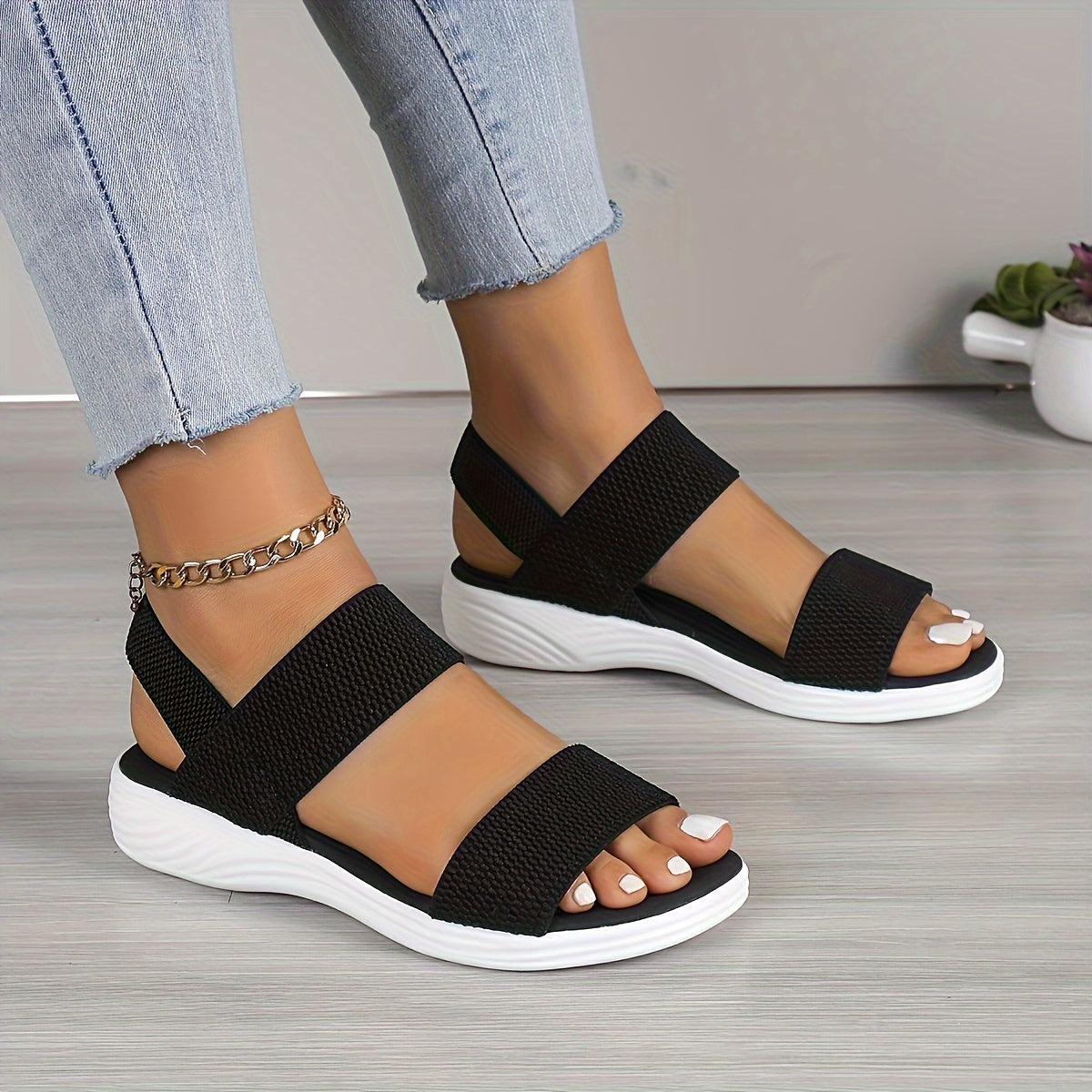 Maiken | Chic og Komfortable Ortopediske Sandaler