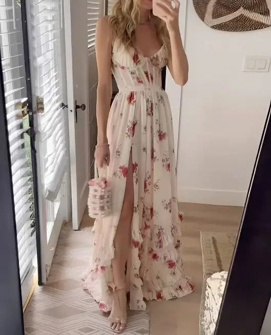 Merete | Elegant blomsterkjole