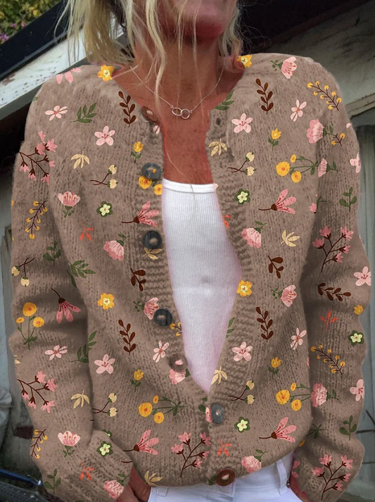 Lowri | Blomsterprint vest