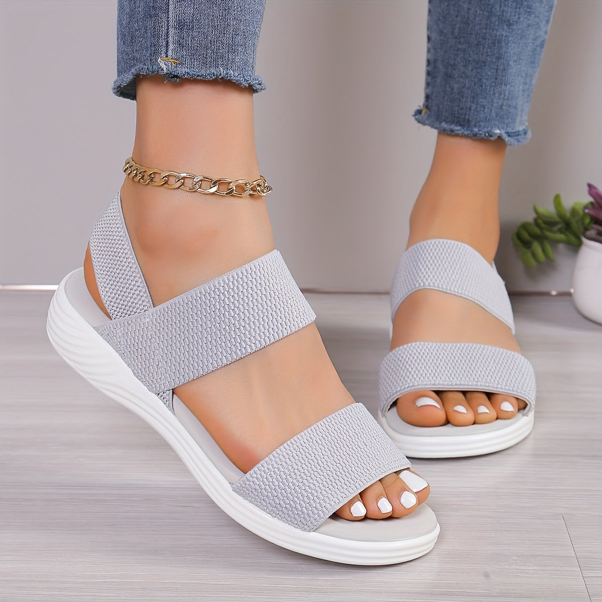Maiken | Chic og Komfortable Ortopediske Sandaler