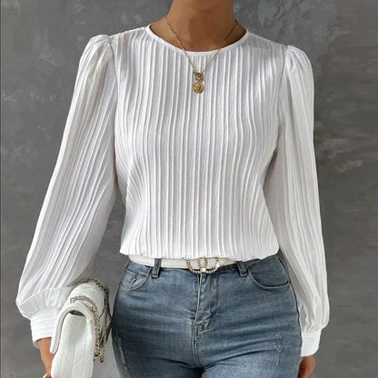 Anette | Chic Satengbluse