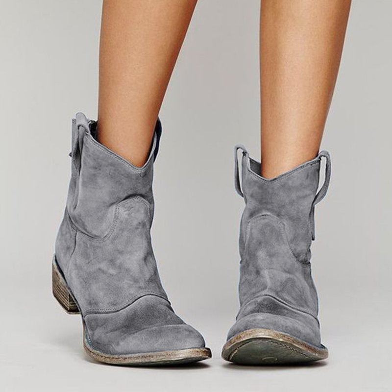 Carlotta | Suede Støvletter Premium