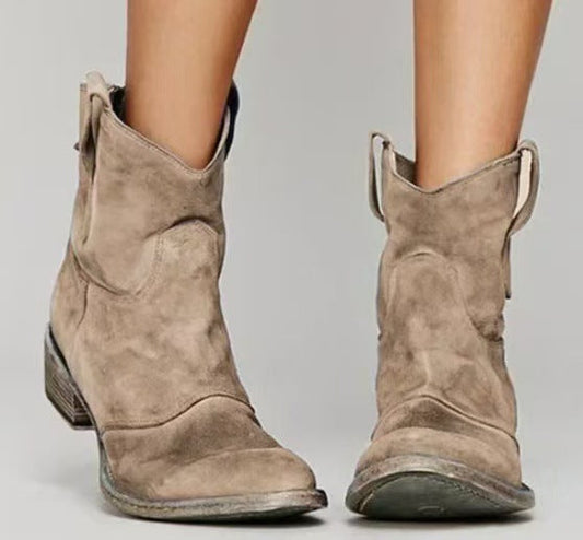 Carlotta | Suede Støvletter Premium