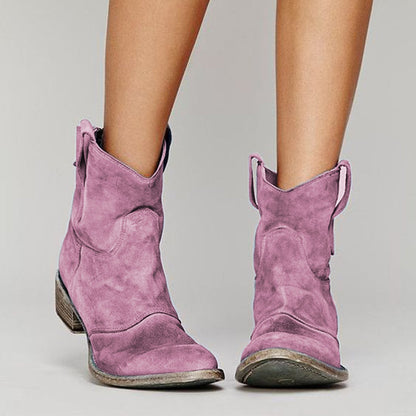 Carlotta | Suede Støvletter Premium