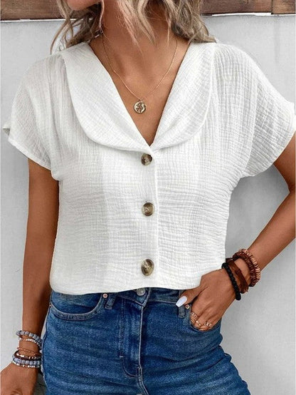 Lilian | Chic Bluse for Varmt Vær
