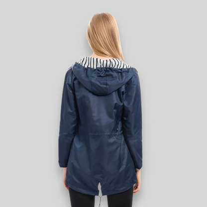 Elvina | Stilren og Vanntett Jakke