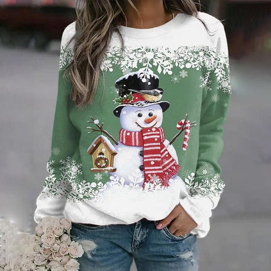 Rose | Christmas Snowman Sweater