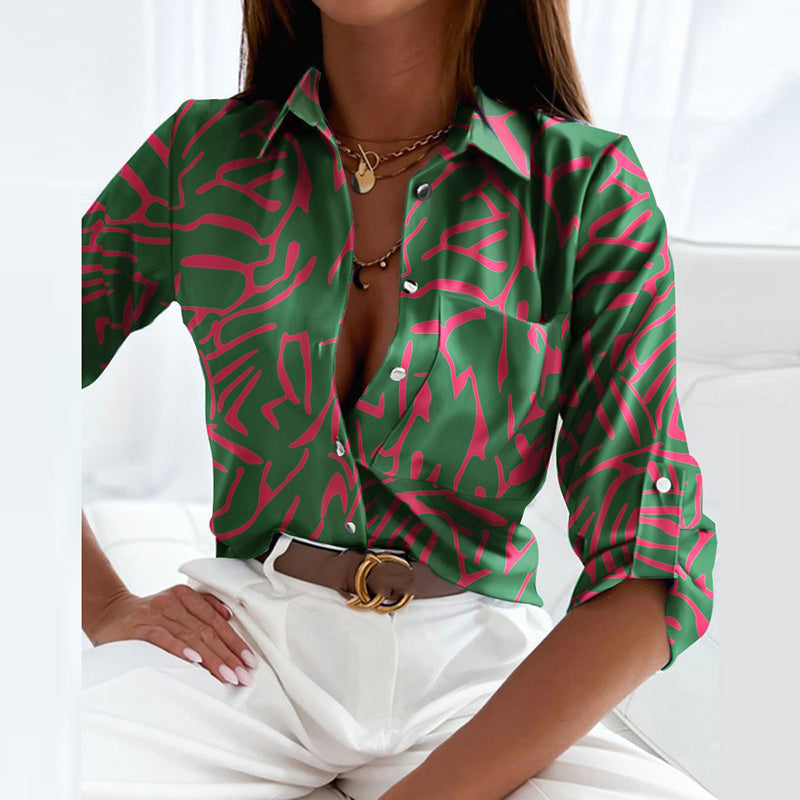 Eldbjørg | Elegant Bluse med Krage
