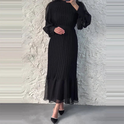 Torill | Elegant og tidløs plisserte kjole