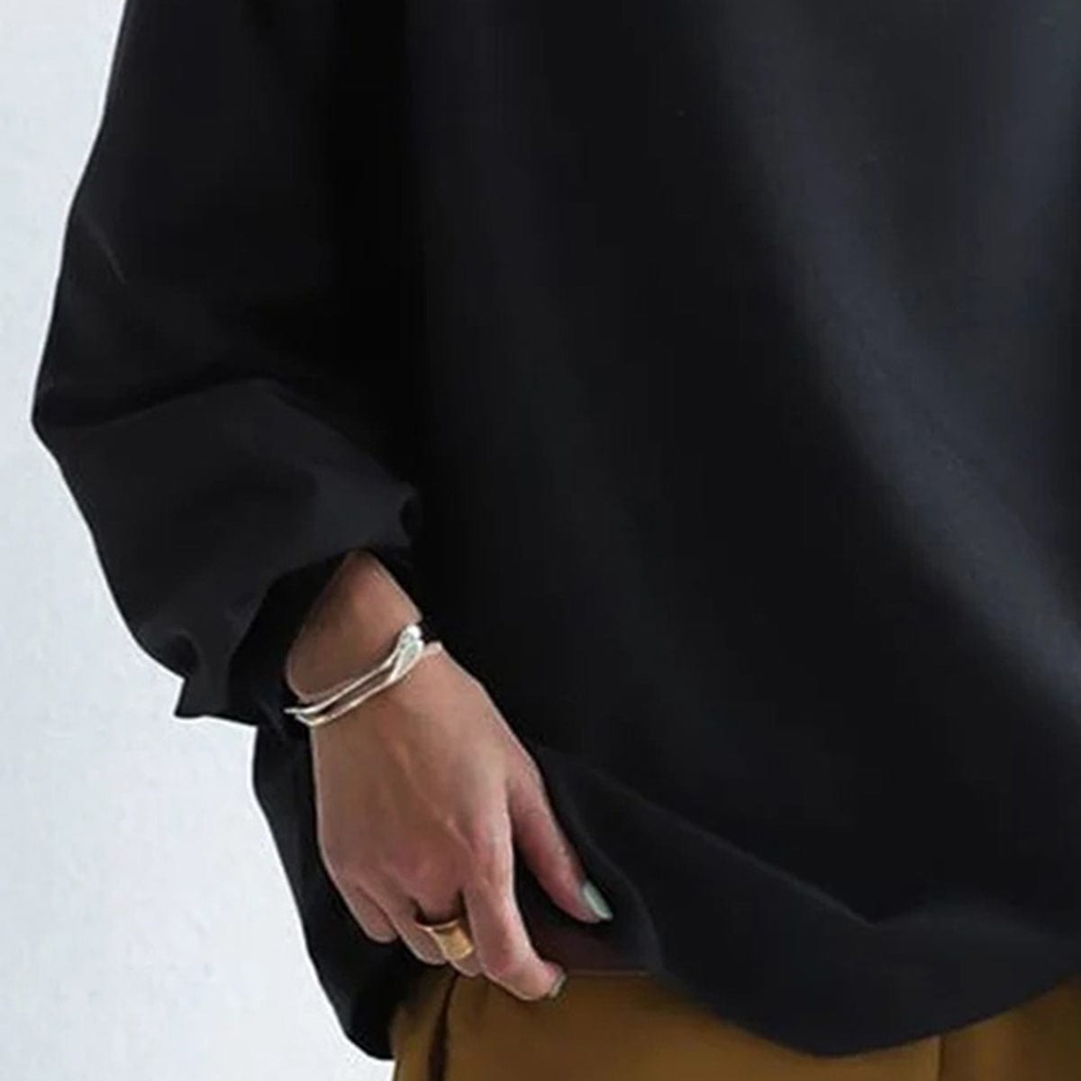 Sigrid | Høyhalset myk strikket topp