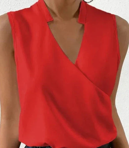 Renate | Chic Uten Ermer Top