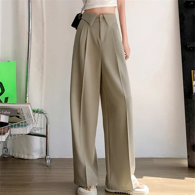 Alva | Strukturert Eleganse Flared Bukser