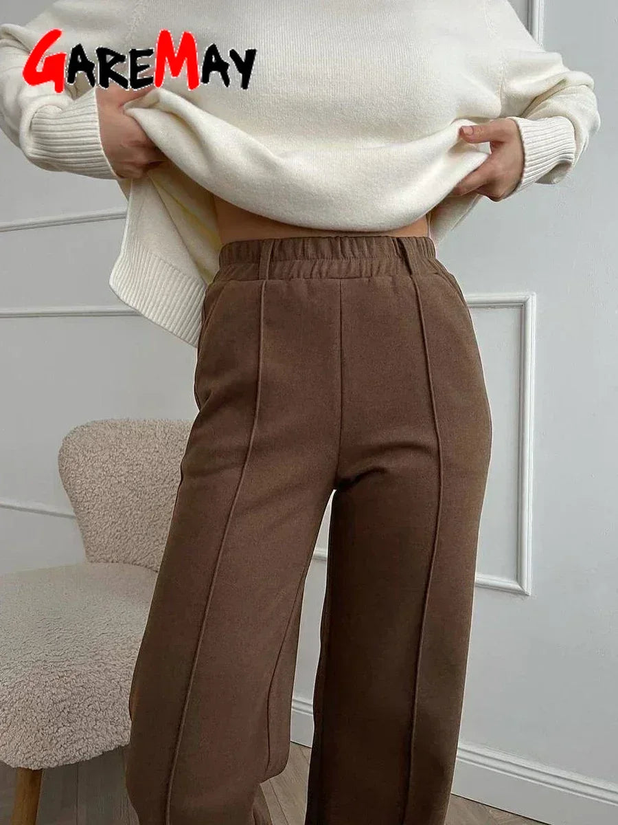 Martine | Elegant elastisk midjebukse