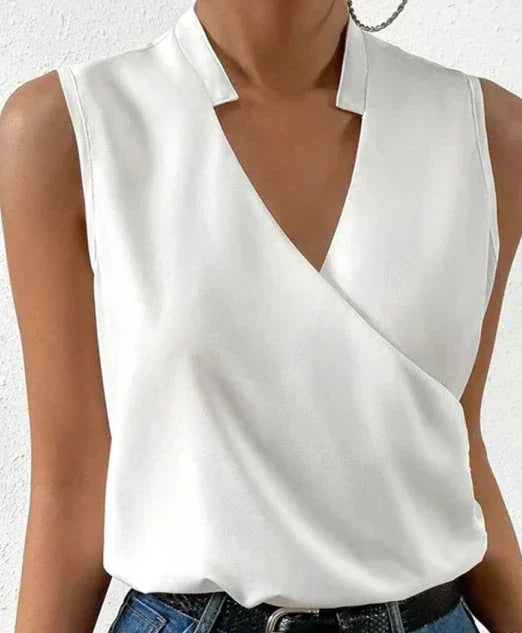 Renate | Chic Uten Ermer Top