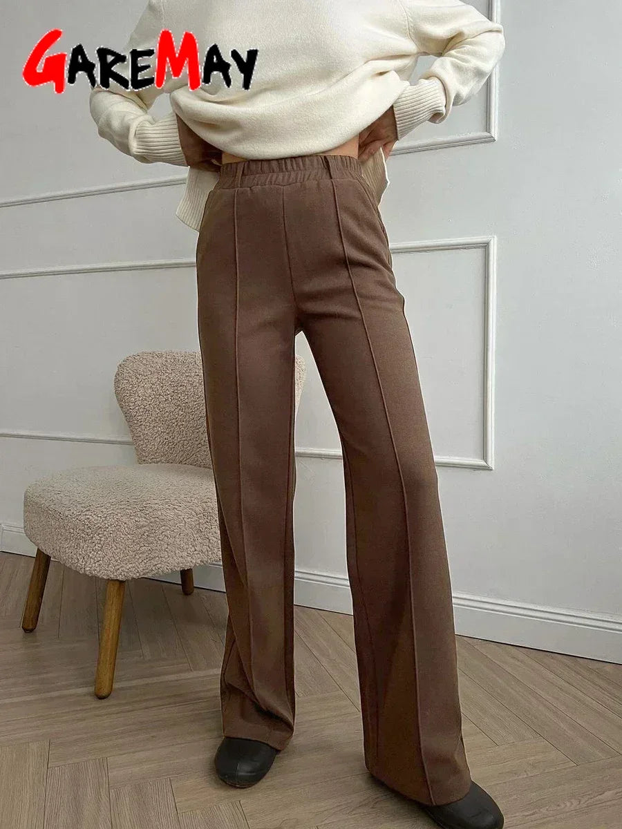 Martine | Elegant elastisk midjebukse