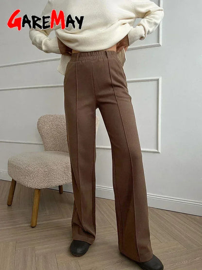 Martine | Elegant elastisk midjebukse