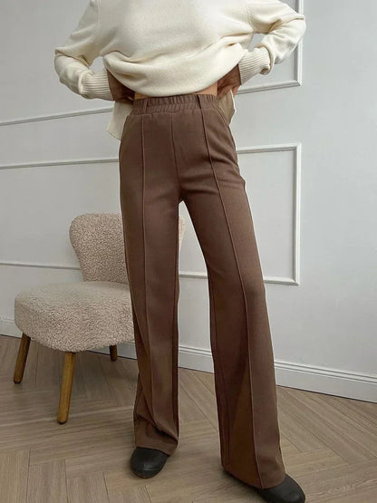 Martine | Elegant elastisk midjebukse