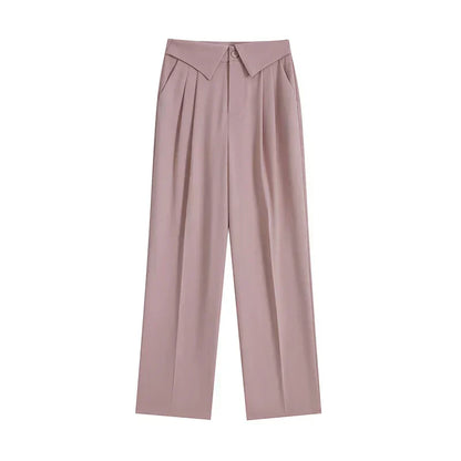 Alva | Strukturert Eleganse Flared Bukser