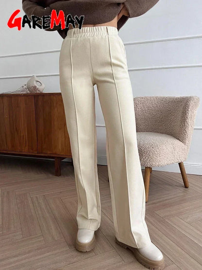 Martine | Elegant elastisk midjebukse