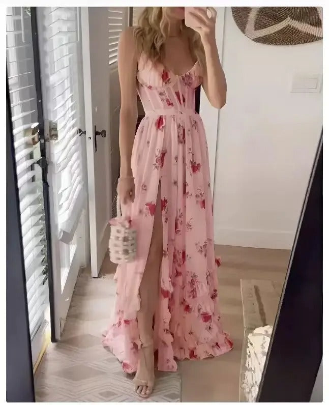 Merete | Elegant blomsterkjole
