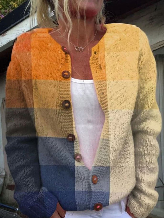Orla | Vest med geometrisk print