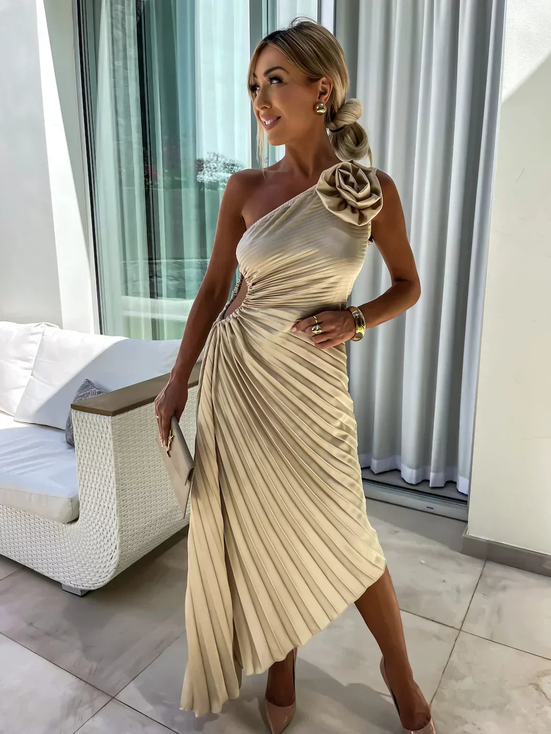 Anita | Elegant midikjole