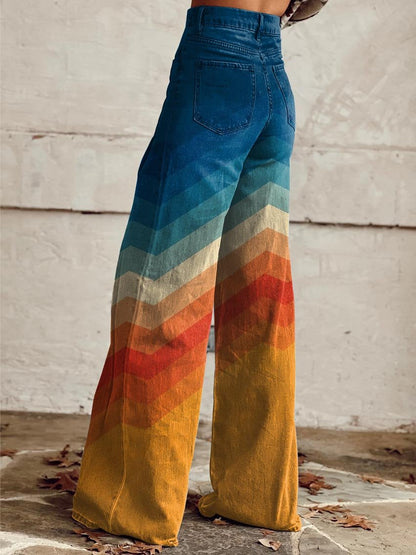 Léa | Retro Zigzag Bukser