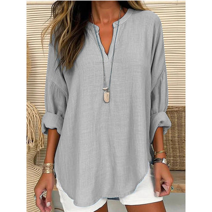 Moa | Chic V-hals Bluse
