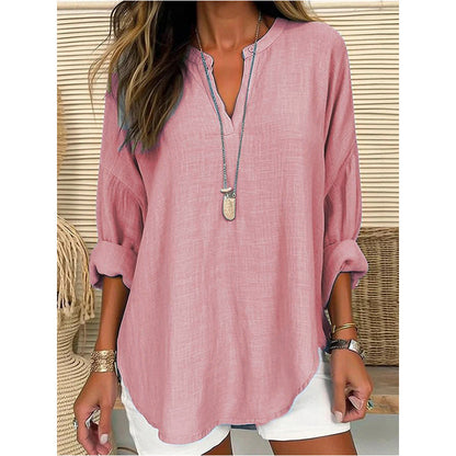 Moa | Chic V-hals Bluse